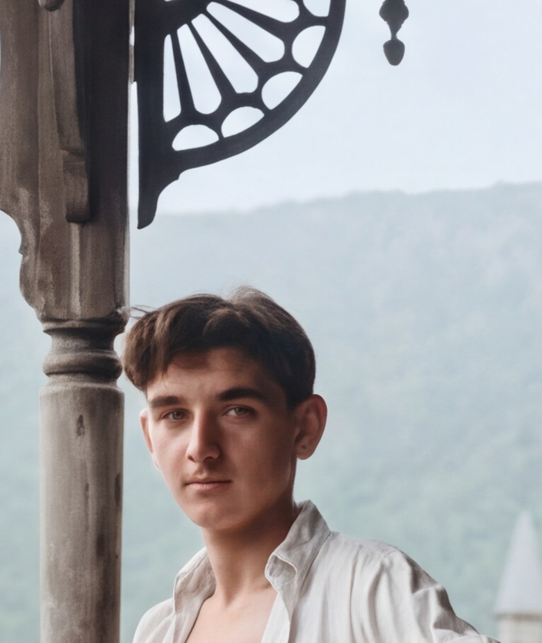 Cropped detail from 4K upscale